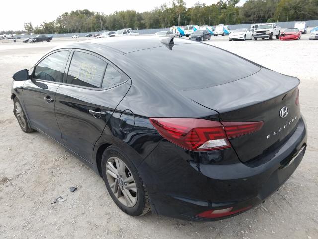 KMHD84LF9KU812955 - 2019 HYUNDAI ELANTRA SEL  photo 3