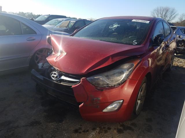 KMHDH4AE3CU468891 - 2012 HYUNDAI ELANTRA GLS  photo 2