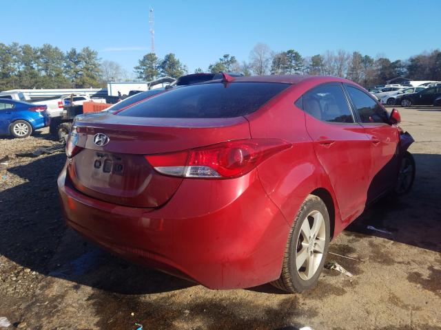 KMHDH4AE3CU468891 - 2012 HYUNDAI ELANTRA GLS  photo 4