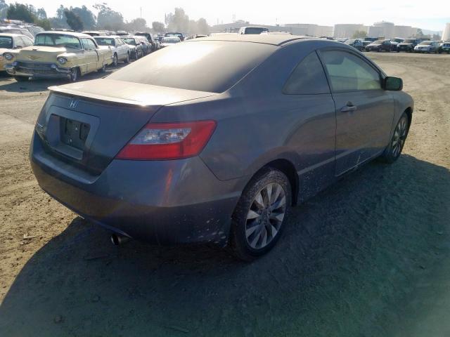 2HGFG12809H526332 - 2009 HONDA CIVIC EX  photo 4