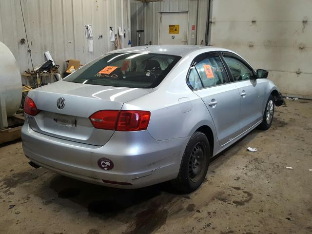 3VW1K7AJ4EM370206 - 2014 VOLKSWAGEN JETTA BASE  照片 4