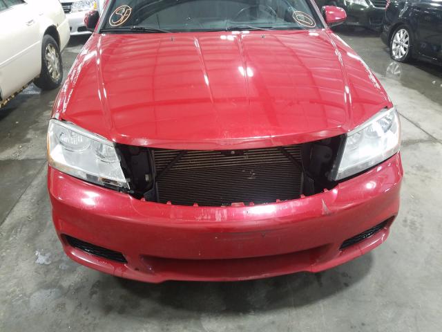 1C3CDZCBXCN179534 - 2012 DODGE AVENGER SXT  photo 9