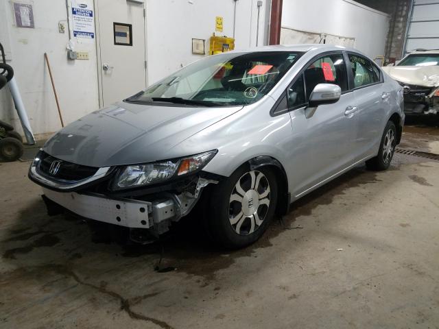 19XFB4F24DE001623 - 2013 HONDA CIVIC HYBRID  photo 2