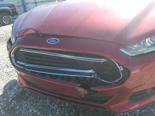 3FA6P0HD2GR350680 - 2016 FORD FUSION SE  photo 9