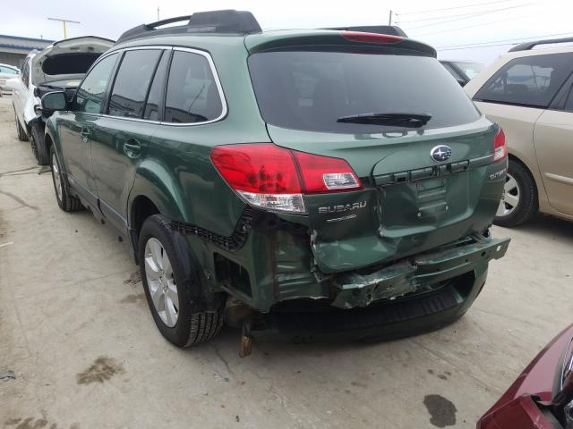 4S4BRCKC6A3332074 - 2010 SUBARU OUTBACK 2.5I LIMITED  photo 3