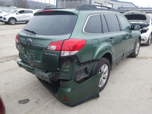 4S4BRCKC6A3332074 - 2010 SUBARU OUTBACK 2.5I LIMITED  photo 4