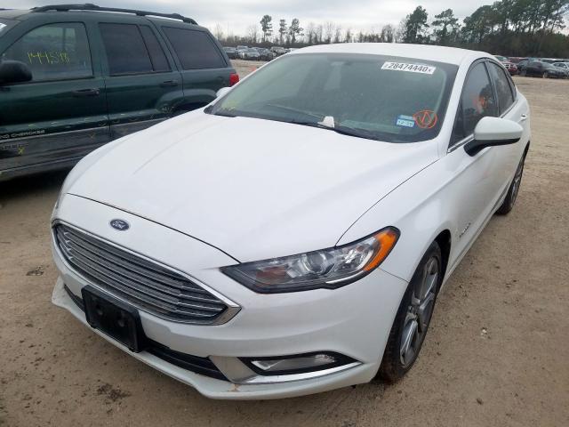 3FA6P0LU7HR285740 - 2017 FORD FUSION SE HYBRID  photo 2