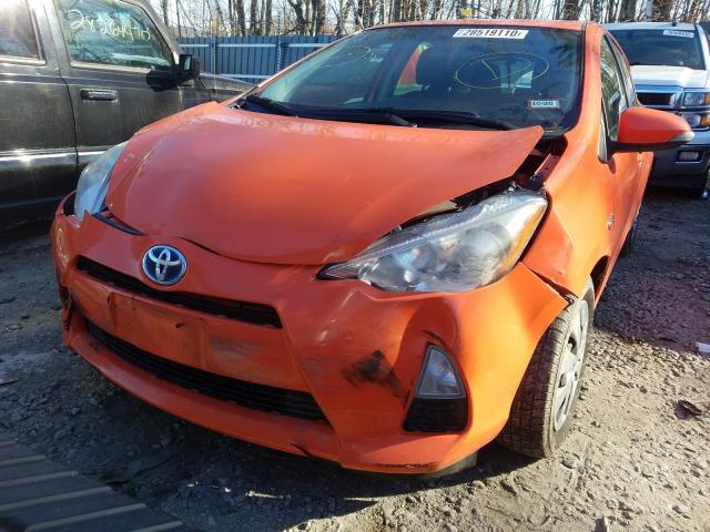 JTDKDTB33C1016746 - 2012 TOYOTA PRIUS C  photo 9