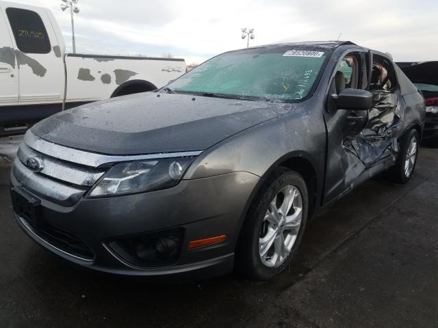 3FAHP0HA5CR351640 - 2012 FORD FUSION SE  photo 2