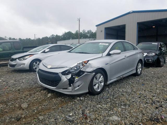 KMHEC4A45DA066383 - 2013 HYUNDAI SONATA HYBRID  photo 2