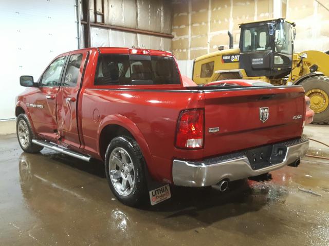 1C6RD7JT2CS247341 - 2012 DODGE RAM 1500 LARAMIE  photo 3