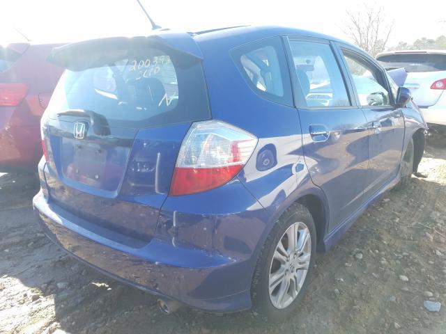 JHMGE8H58BC020379 - 2011 HONDA FIT SPORT  photo 4