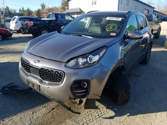 KNDPNCAC1K7558296 - 2019 KIA SPORTAGE EX  photo 2