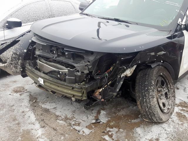 1FM5K8AR6JGC42923 - 2018 FORD EXPLORER POLICE INTERCEPTOR  photo 9