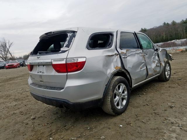 1C4RDJAG9CC100694 - 2012 DODGE DURANGO SXT  photo 4