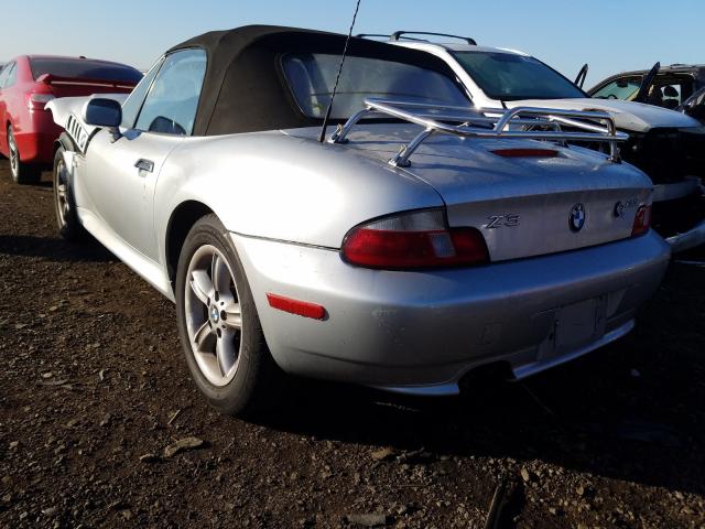 WBACH9349YLM91426 - 2000 BMW Z3 2.3  photo 3