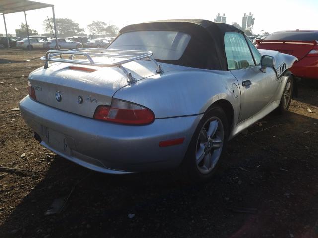 WBACH9349YLM91426 - 2000 BMW Z3 2.3  photo 4