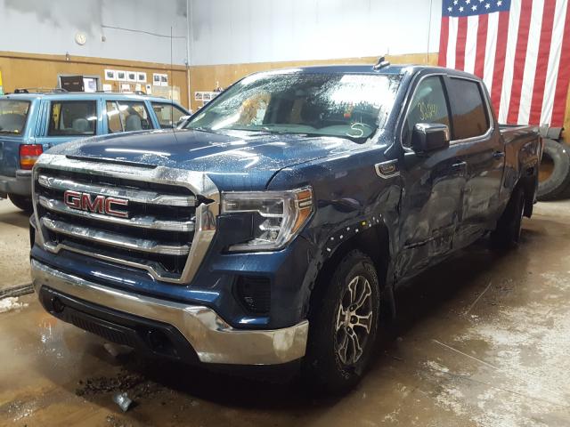 1GTU9BED1KZ267676 - 2019 GMC SIERRA K1500 SLE  photo 2