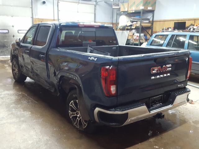 1GTU9BED1KZ267676 - 2019 GMC SIERRA K1500 SLE  photo 3