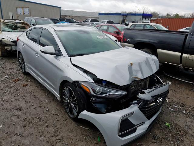 KMHD04LB7JU522832 - 2018 HYUNDAI ELANTRA SPORT  photo 1