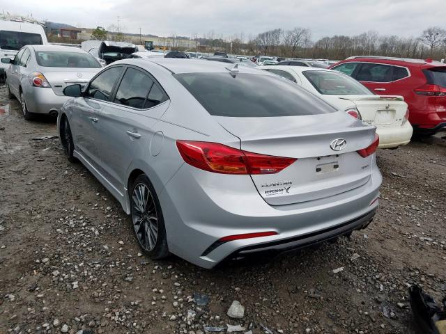 KMHD04LB7JU522832 - 2018 HYUNDAI ELANTRA SPORT  photo 3