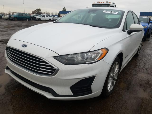 3FA6P0LUXKR168273 - 2019 FORD FUSION SE  photo 2