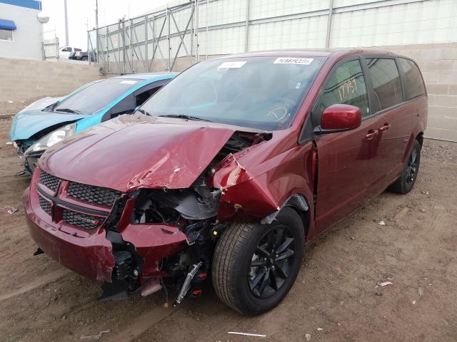 2C4RDGEG8KR687988 - 2019 DODGE GRAND CARAVAN GT  photo 2