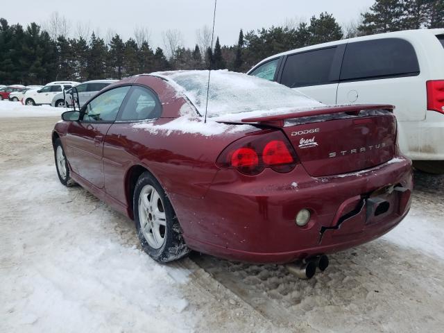 4B3AG42G03E185126 - 2003 DODGE STRATUS SE  photo 3