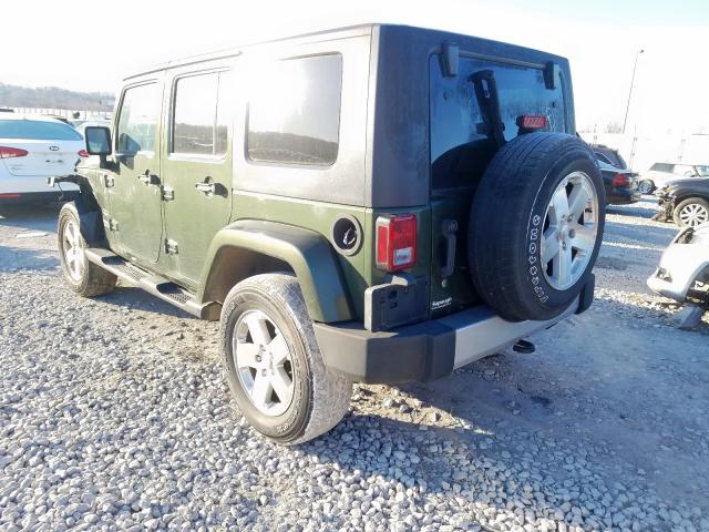 1J4GA59128L626402 - 2008 JEEP WRANGLER UNLIMITED SAHARA  photo 3