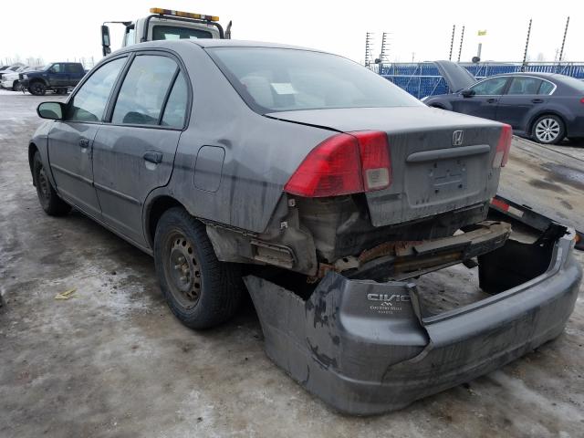 2HGES15395H035052 - 2005 HONDA CIVIC DX VP  foto 3