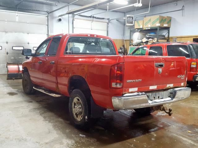 3D7KS28D55G817494 - 2005 DODGE RAM 2500 ST  photo 3