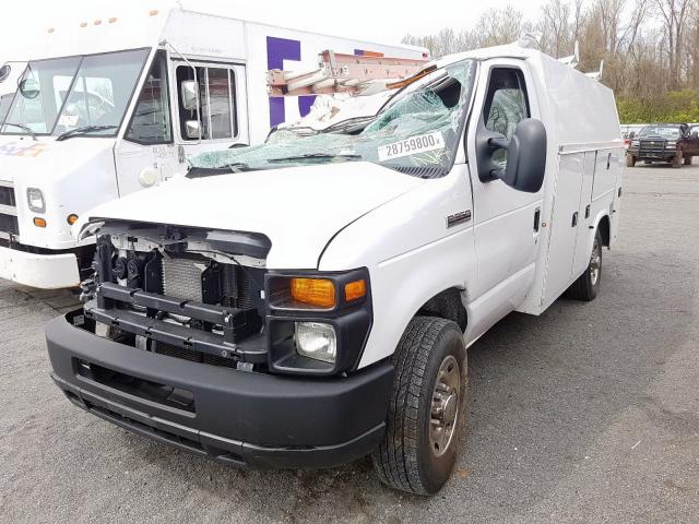 1FDWE3FSXHDC35933 - 2017 FORD ECONOLINE E350 SUPER DUTY CUTAWAY VAN  photo 2