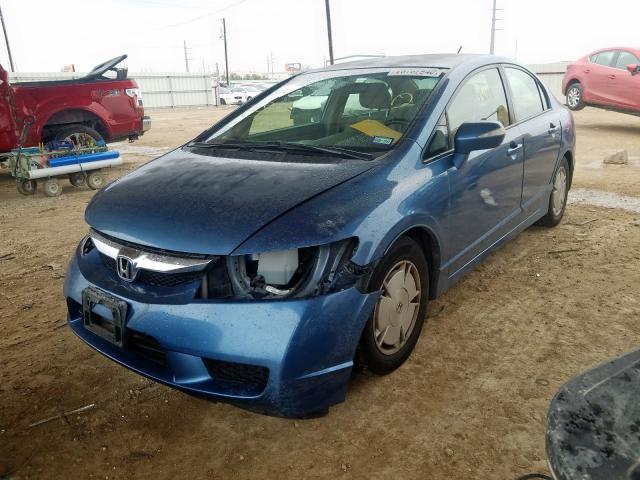 JHMFA36299S009362 - 2009 HONDA CIVIC HYBRID  photo 2