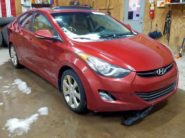 KMHDH4AE8CU489588 - 2012 HYUNDAI ELANTRA GLS  photo 1