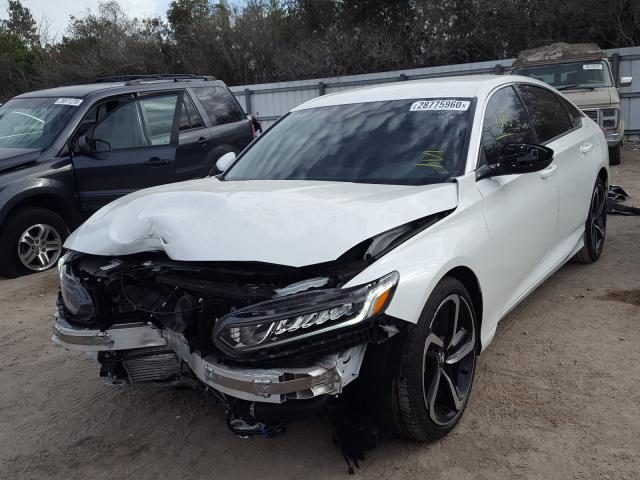 1HGCV1F32KA157260 - 2019 HONDA ACCORD SPORT  photo 2