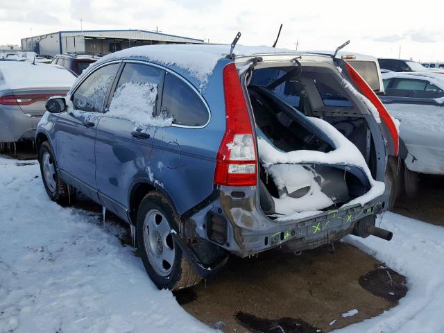 JHLRE48358C051179 - 2008 HONDA CR-V LX  photo 3