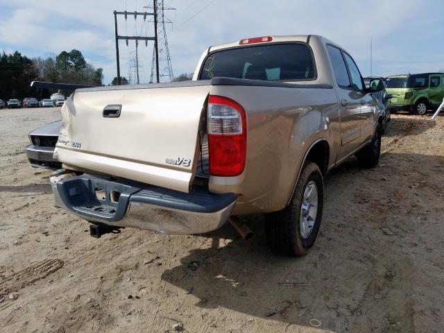 5TBET34136S509600 - 2006 TOYOTA TUNDRA DOUBLE CAB SR5  photo 4