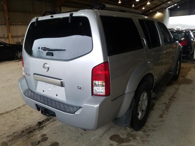5N1AR18W65C745782 - 2005 NISSAN PATHFINDER LE  photo 4