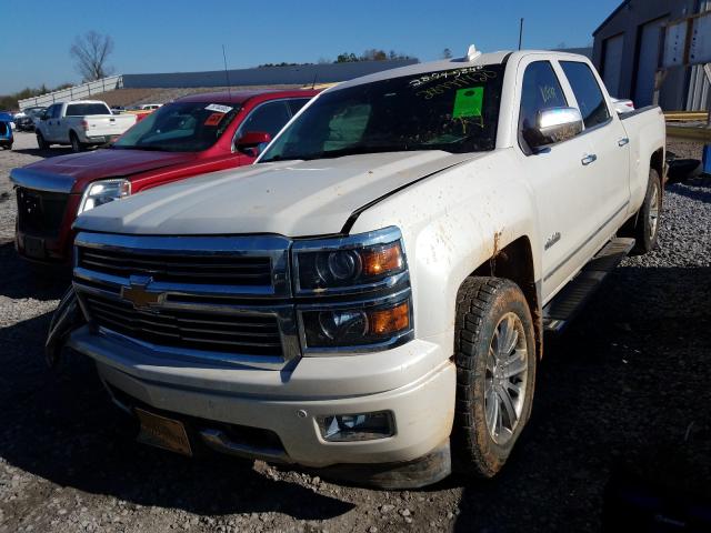 3GCUKTEC0FG177443 - 2015 CHEVROLET SILVERADO K1500 HIGH COUNTRY  photo 2