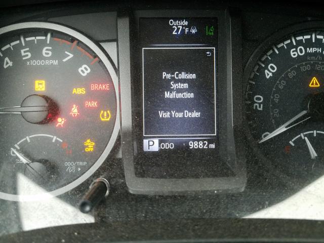 5TFSZ5AN1KX175891 - 2019 TOYOTA TACOMA ACCESS CAB  ფოტო 8