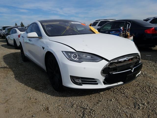 5YJSA1S11EFP42725 - 2014 TESLA MODEL S  լուսանկար 1