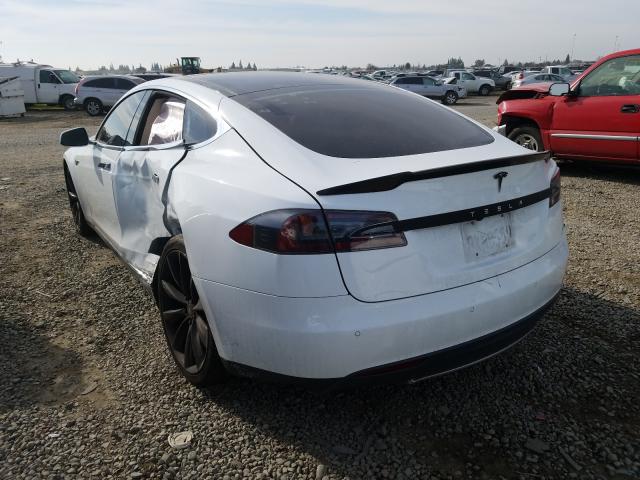 5YJSA1S11EFP42725 - 2014 TESLA MODEL S  լուսանկար 3