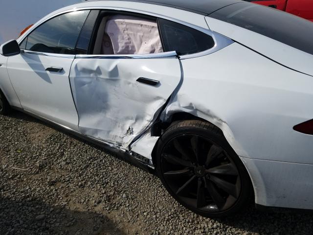 5YJSA1S11EFP42725 - 2014 TESLA MODEL S  լուսանկար 9