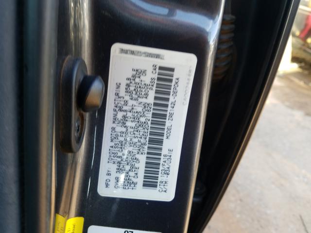 5YFBU4EE2DP211625 - 2013 TOYOTA COROLLA BASE  صورة 10