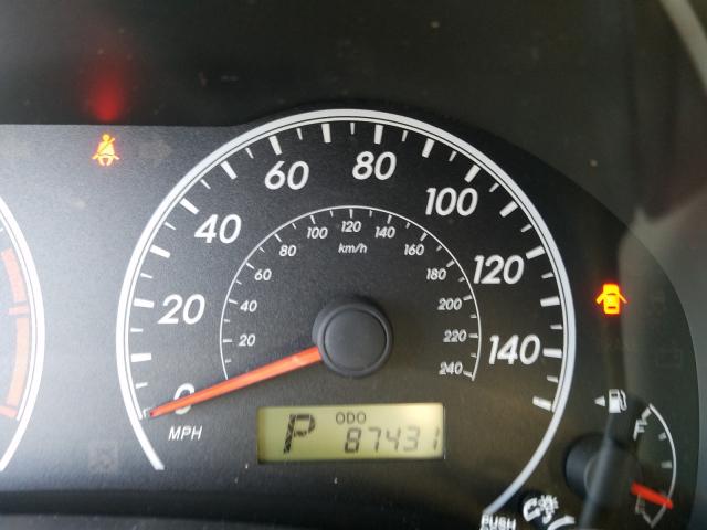 5YFBU4EE2DP211625 - 2013 TOYOTA COROLLA BASE  صورة 8