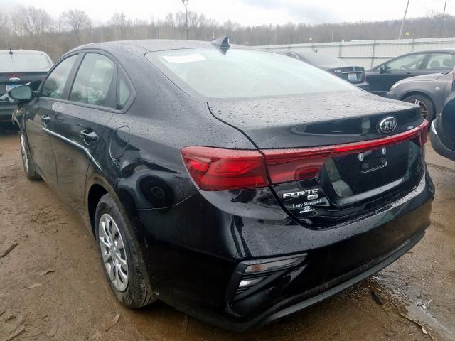 3KPF24AD2KE126366 - 2019 KIA FORTE FE  photo 3