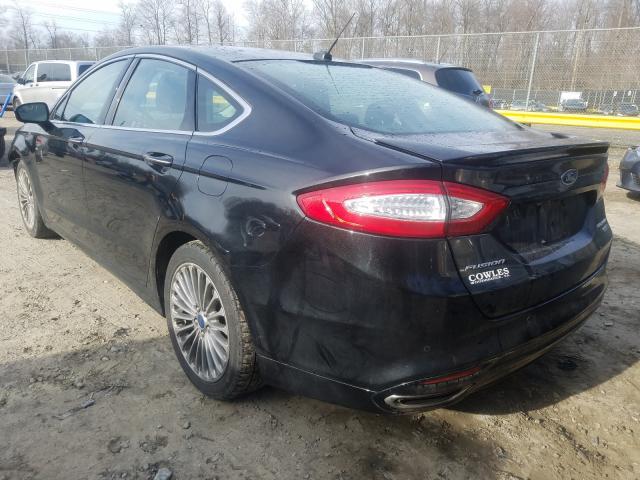 3FA6P0D97DR354611 - 2013 FORD FUSION TITANIUM  photo 3