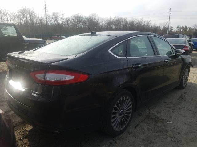 3FA6P0D97DR354611 - 2013 FORD FUSION TITANIUM  photo 4