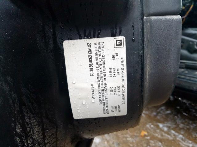 2G1WX12K0Y9210702 - 2000 CHEVROLET MONTE CARLO SS  ფოტო 10