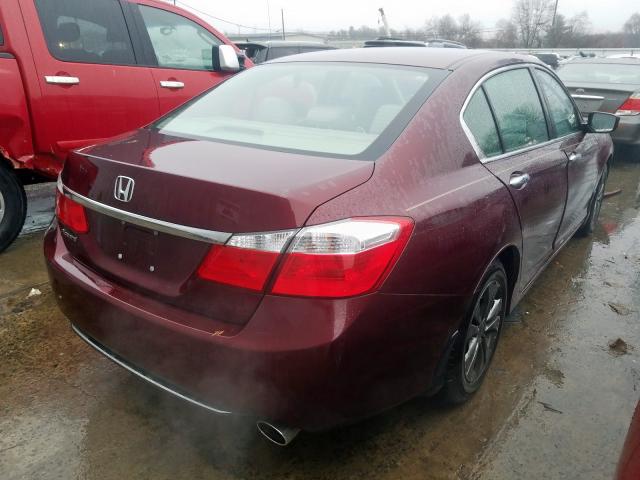 1HGCR2F38FA014491 - 2015 HONDA ACCORD LX  photo 4